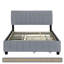 Grand lit standard capitonné avec rangement Lueker-1254667561