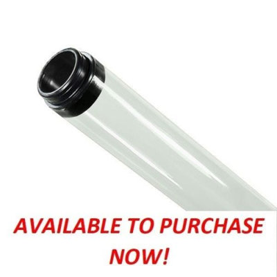 T12 F40 CLEAR: Tube Guards - For use with 4' T12 tube lamps; Includes Endcaps