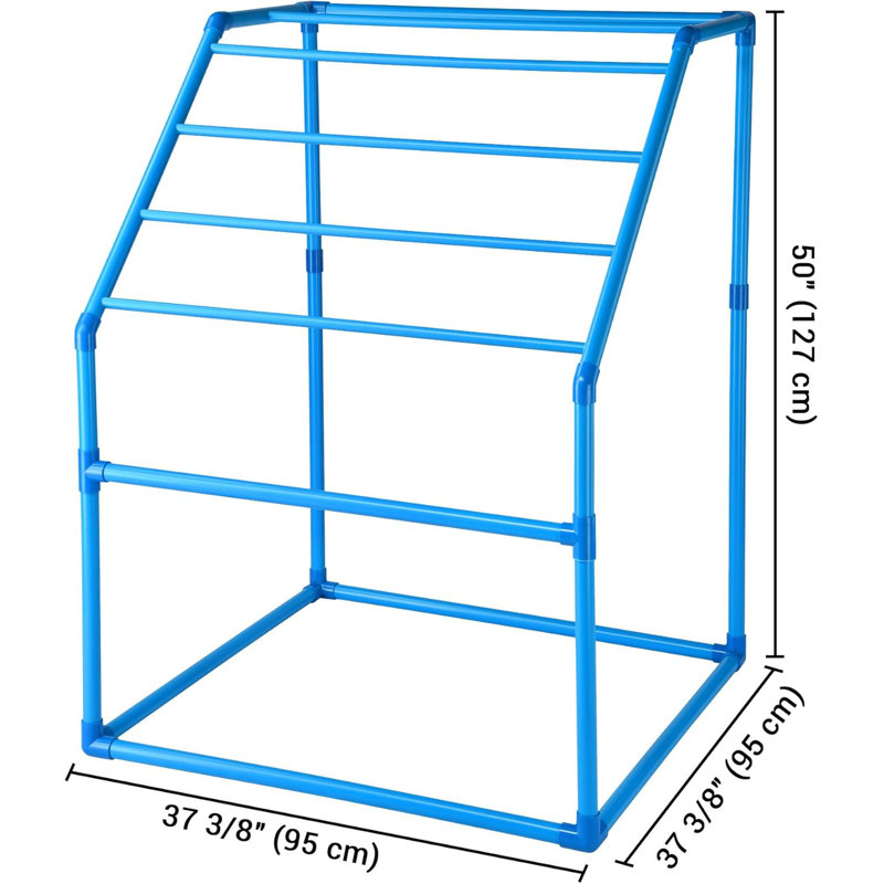 Yescom Free Standing Pool Towel Rack, Blue