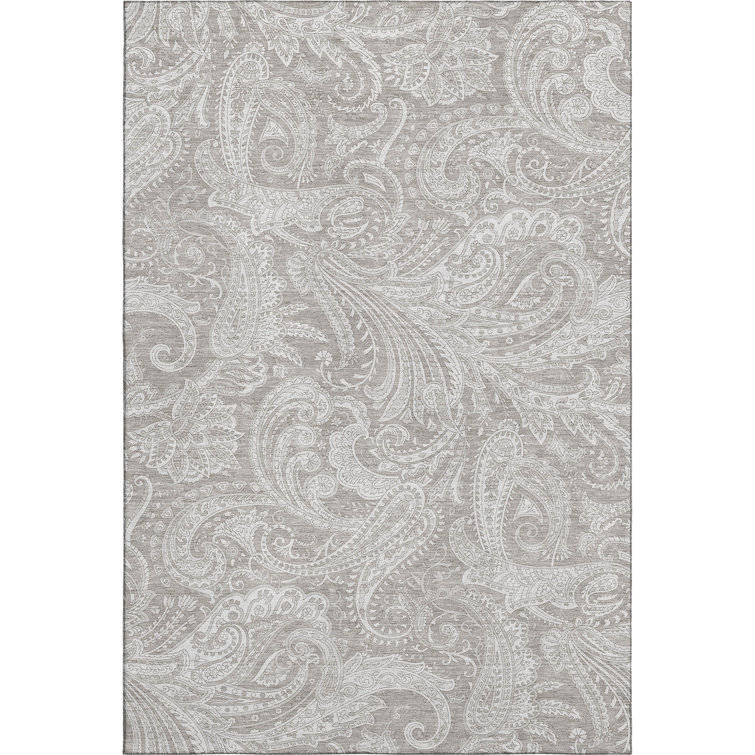 Premium Machine Washable Apodaca Taupe Rug
