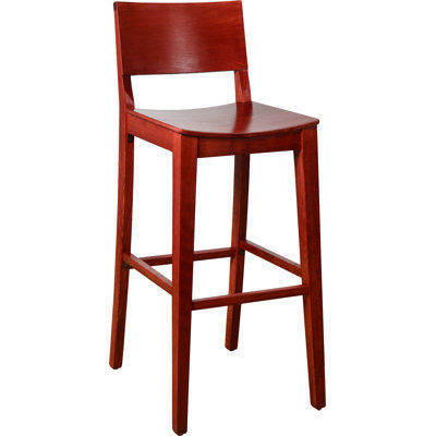 Ahreanna Counter Stool with Solid Wood Frame