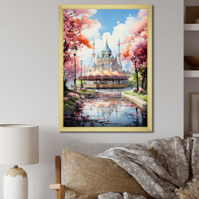 Yeiren Carousel Whimsical Delight VII, reproduction d'art sur toile