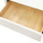 Table de chevet 2 tiroirs 19,68 po