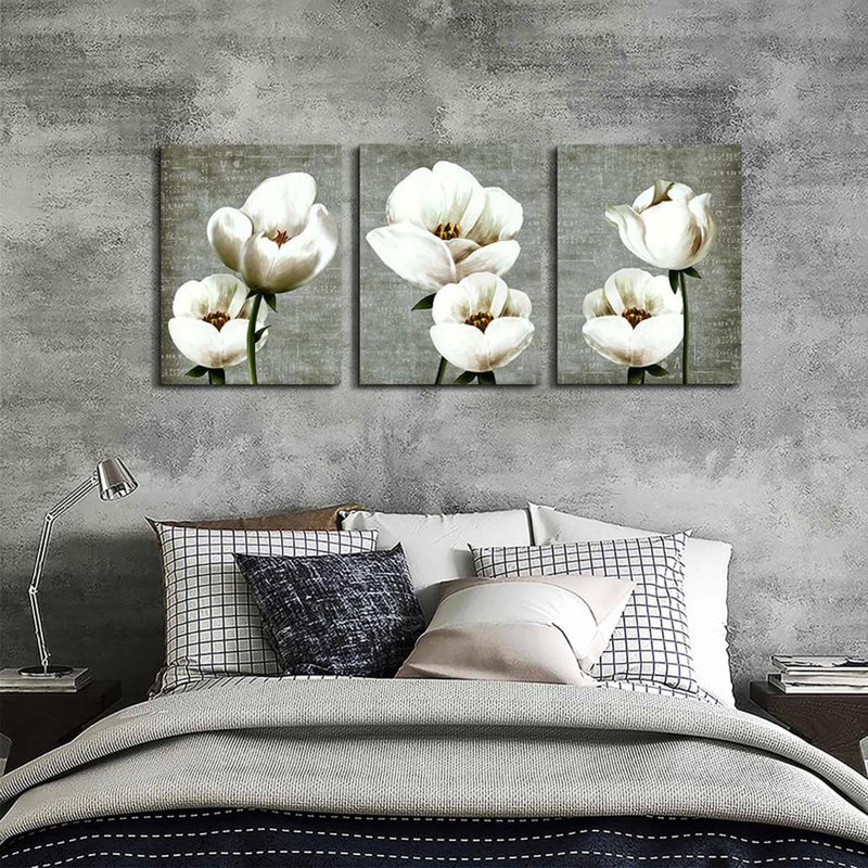 3 Piece Wrapped Canvas Print, 60 cm H x 120 cm W