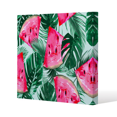 No Title by Andrew Lee - Wrapped Canvas Print