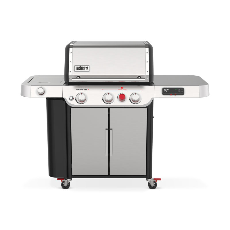Weber Genesis EPX-335 3-Burner Natural Gas Grill	, Stainless Steel