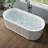 67'' Freestanding Tub Acrylic Soaking Bathtub