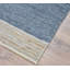 Tapis bleu tissé à la main Vigue-1941267578