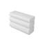 Commode 6 tiroirs pour chambre à coucher, commode blanche sans poignée, commode moderne 6 tiroirs avec rangement large