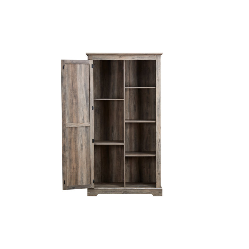 Armoire de rangement Barn, Gris délavé