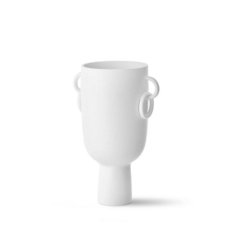 Vase, H 22 po x l 16 po x P 34 po