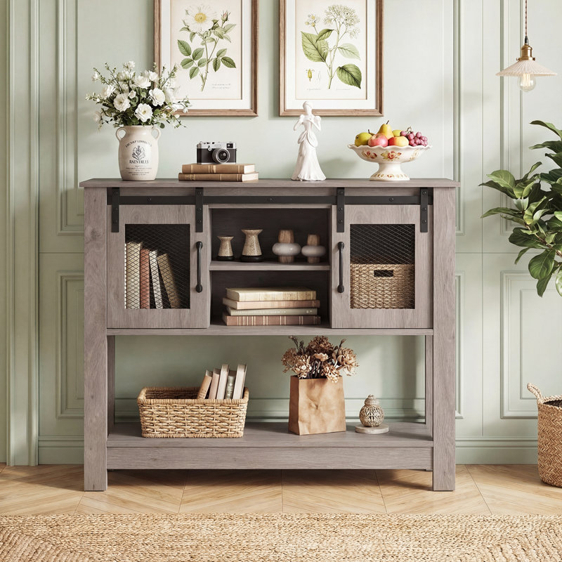 102cm Console Table, Grey