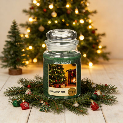 23 Oz Christmas Tree Scented Candle Recreates A Classic Christmas Eve, Filling Your Home With The Warmth And Fragrance Of Pine Needles.