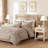 Bhairavi 23.6'' Tall  White Wicker Nightstands (Set of 2)