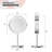 Circular Free Standing LED Make Up Mirror 10X Magnification, 360 Degree Swivel-94274871
