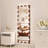 Hollywood Full Length Mirror With Lights Full Body Vanity Mirror With 3 Color Modes Wall Lighted  Standing Floor Mirror For Dressing Room Bedroom Hotel Touch Control Walnut 62.6"X23.3"