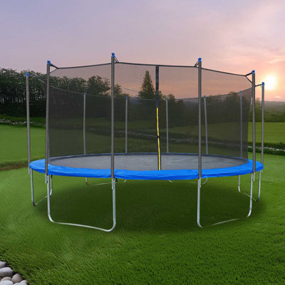 Yescom Universal Trampoline Replacement Enclosure Poles Accessories with Clamp and Hardware 2 Packs Fits Straight Pole Trampoline Yescom Universal Trampoline Replacement Enclosure Poles Accessories with Clamp and Hardware 2 Packs Fits Straight Pole Trampoline