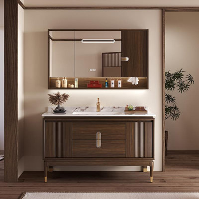 Modern Chinese style bathroom cabinet.