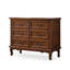 Armoire d'appoint en bois massif brun noisette-1749245185