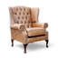 Upholstered Wingback Chair-1630560050