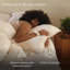 Oreiller de lit double en duvet blanc de luxe US