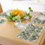 Ensemble de 4 napperons Ambesonne Sauge Green