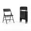 Chaises pliantes rembourrées en métal avec sièges rembourrés Oliverson-807844738