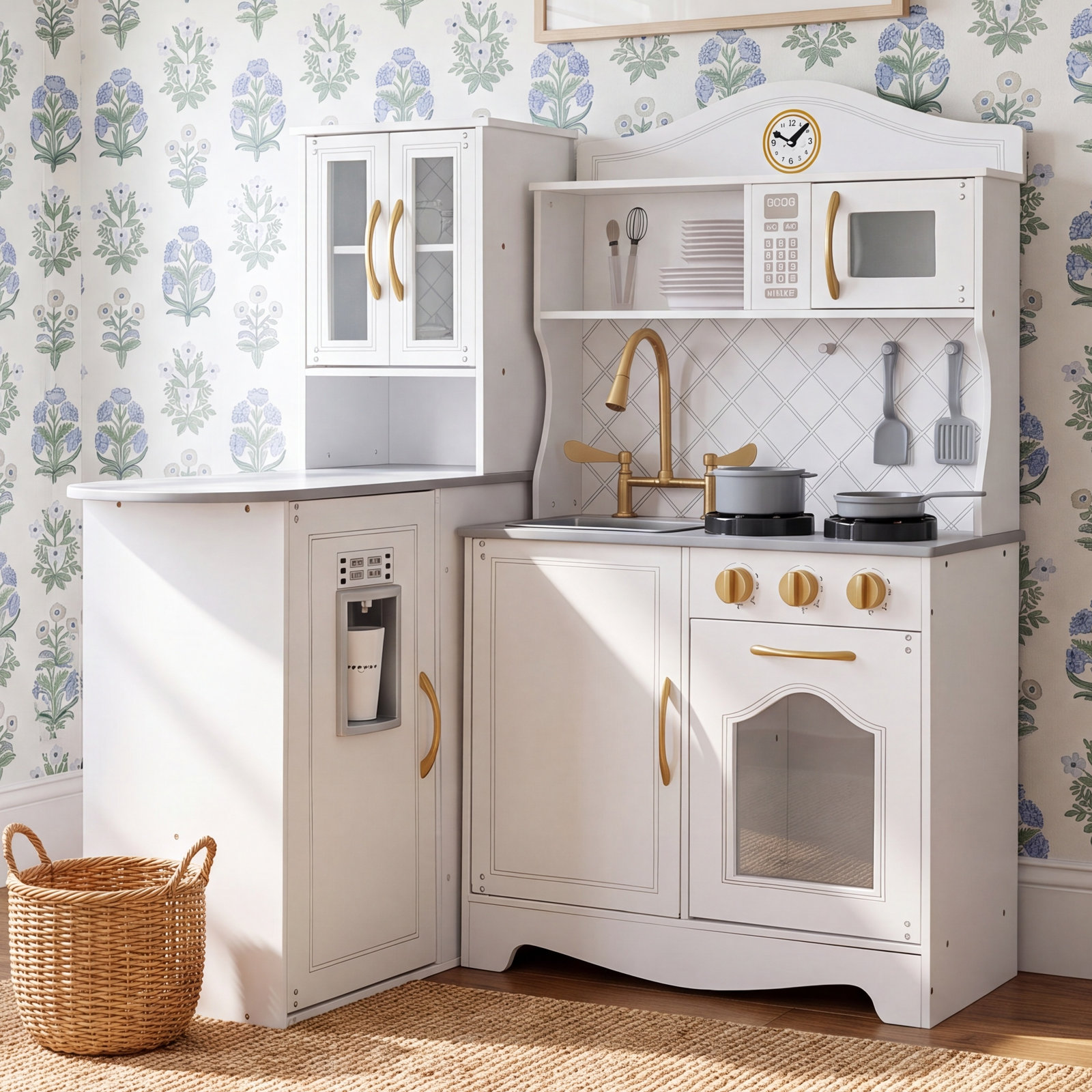 Teamson Kids Little Chef Retro Play Kitchen