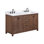 Modero 60" Double Bathroom Vanity with Top