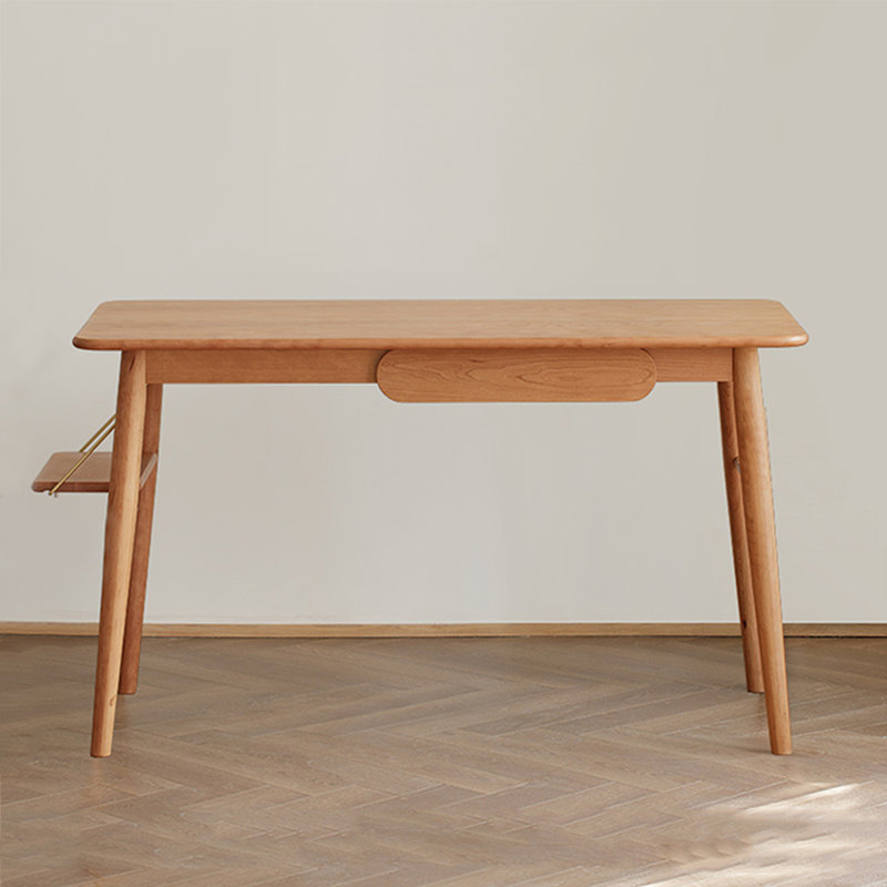 Mariselda Solid Wood Writing Desk, 29.52" H x 47.24" W x 25.59" D