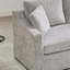 83.9" W Modern Chenille Casual Sofa With 5 Pillows-1673713335