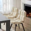 Ensemble de 2 fauteuils de salle à manger pivotants en similicuir (ensemble de 2)-1574120534-1574121759