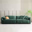 Coussin de canapé modulaire en polyester vert-1190306349