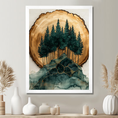 Gine - paysages, art mural sur toile