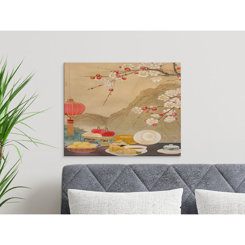 Mulvaney Wrapped Canvas Print Set, 60x20