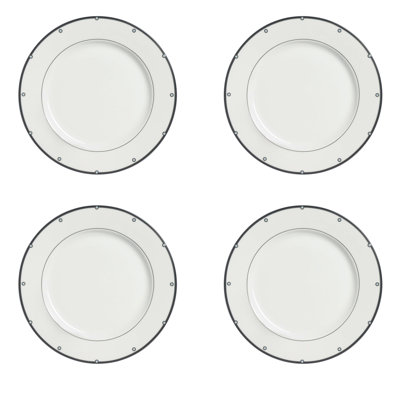 Shadow Bone China Dinner Plate