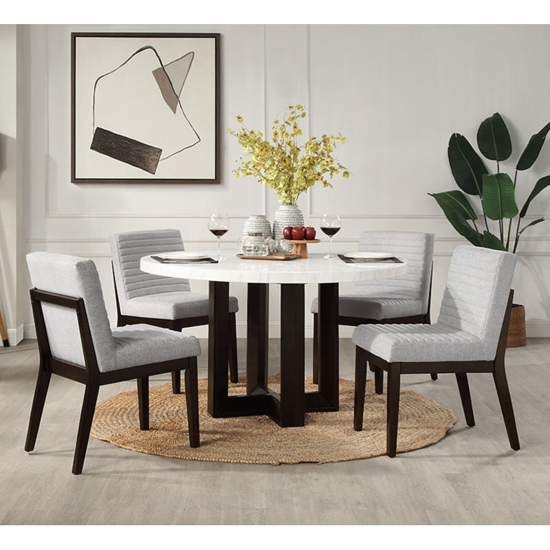 Edwyn Round Dining Table Set