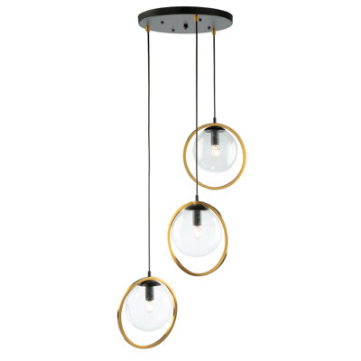 Devine 3 - Light Black Single Pendant