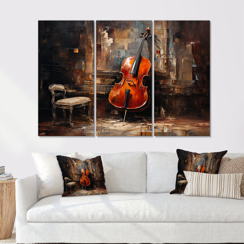 Ensemble de salon Cello Charisma, Toile tendue, H 32 po x l 48 po x P 1 po
