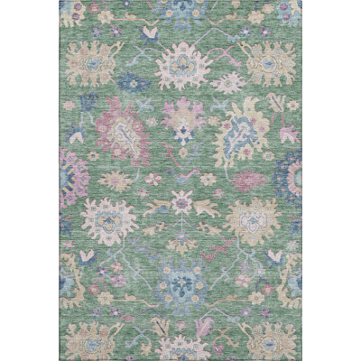Premium Machine Washable Gurubaksh AMF1154 Global Rug