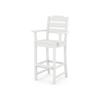 POLYWOOD® Lakeside Arm Patio Bar Stool