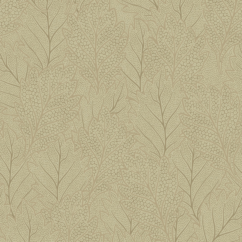 Quercus Leaves Wallpaper Sample