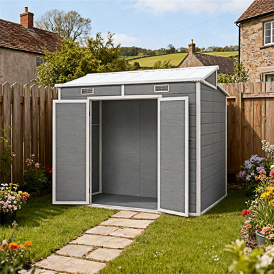 Backyard Shed With Floor