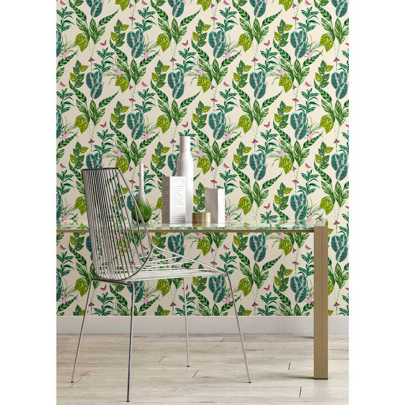 Honaker Wallpaper Roll, Green
