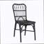 Ensemble de salle à manger 9 pièces en osier pour l'extérieur, grande table moderne en rotin de 73,50 po et chaises pour 8 pour patio, terrasse, cour arrière, porche, brun et noir