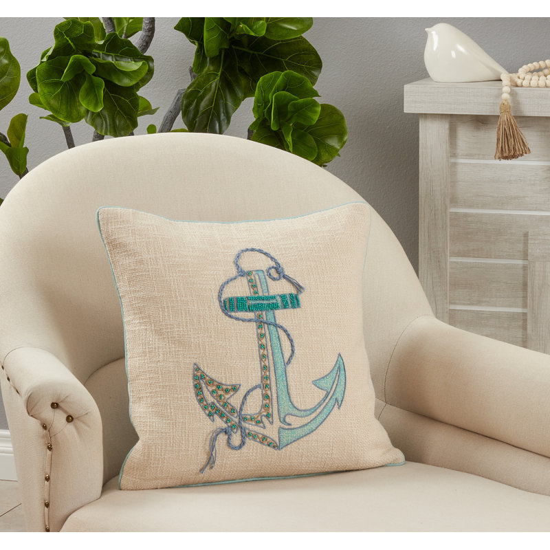 Hermosa Collection Embroidered Cotton Pillow Cover