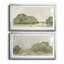 Sur le parcours I - Encadré sous verre acrylique, ensemble de 2, grande décoration murale pour salon-406309109-406309112