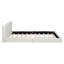 Queen Size Upholstered Platform Bed With Velvet Fabric-2024385015
