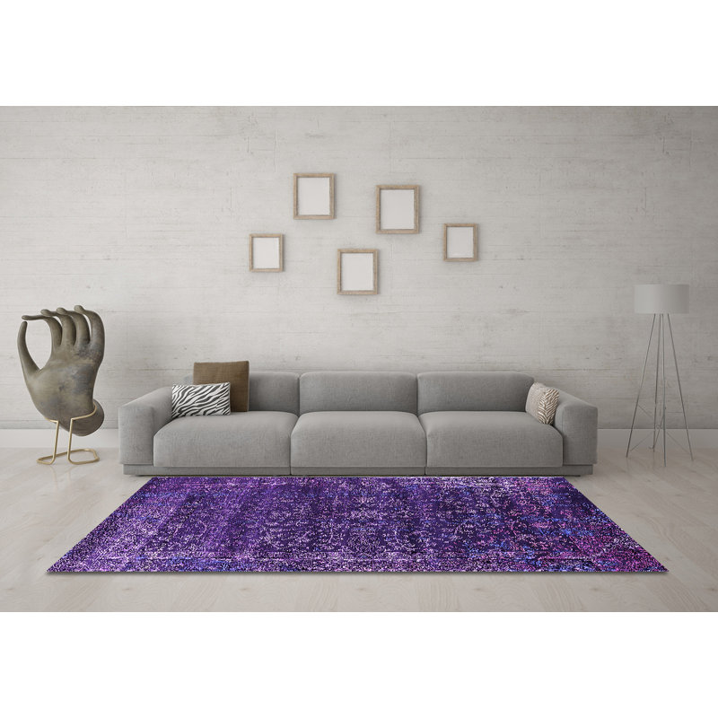Floral Indoor Rug, Square 4'