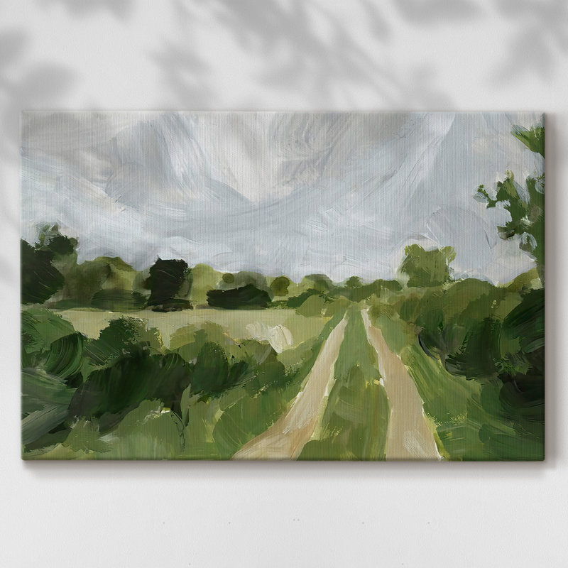 Meadow Trail II -Galery Wraraped Cavas, 32 x 48